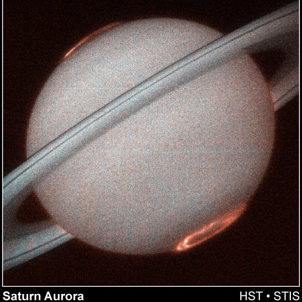 Aurore sur Saturne