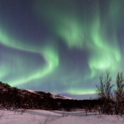 Aurore en Islande, par Vincent Guth