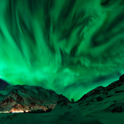 Aurore, Norvège. Photo : Adam Wawrzyniak