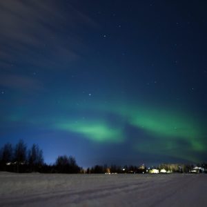 Aurore en Finlande. Photo : MatCha